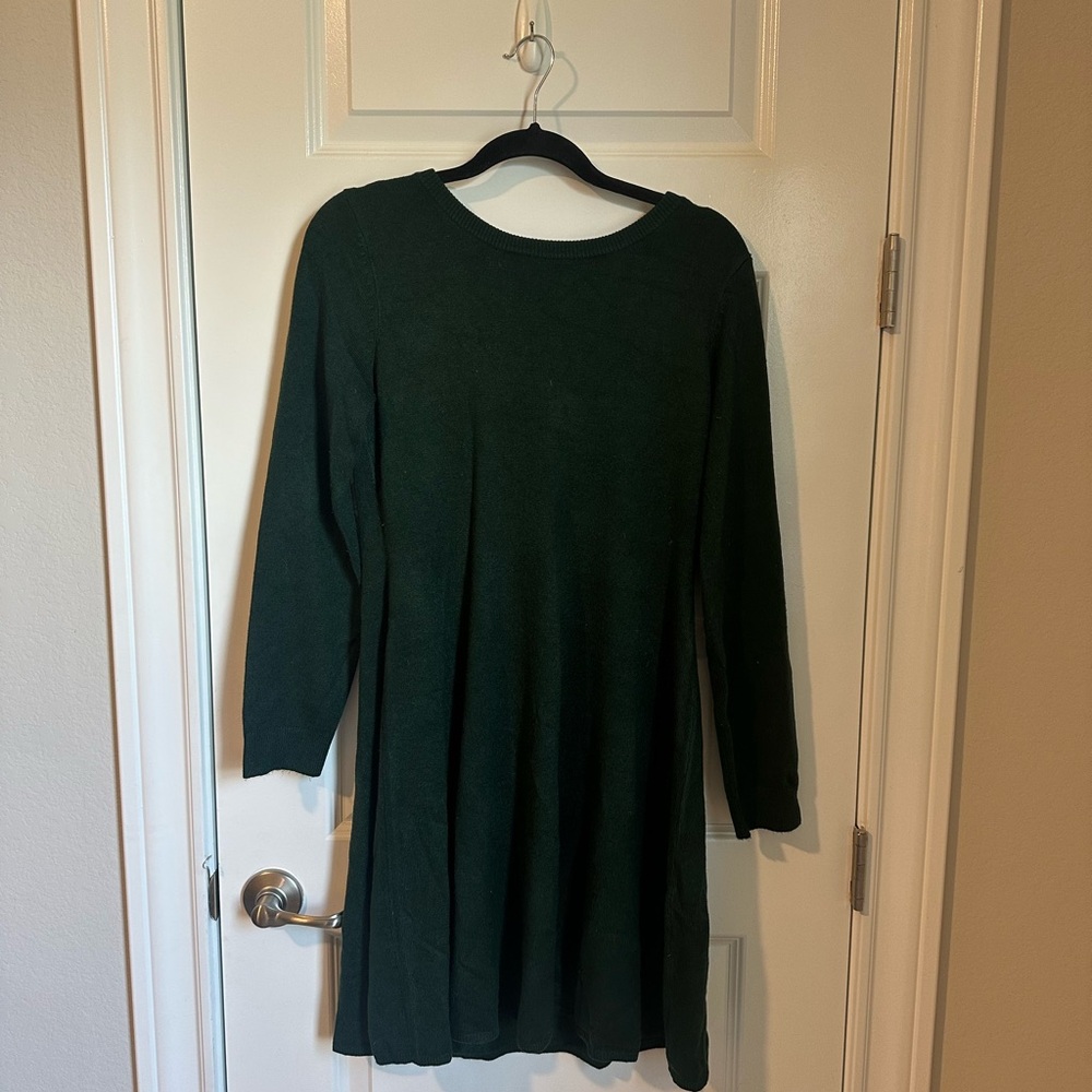 Vince Camuto Forest Green Knit Sweater
